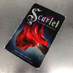The Lunar Chronicles: Scarlet by: Marissa Meyer, paperback book